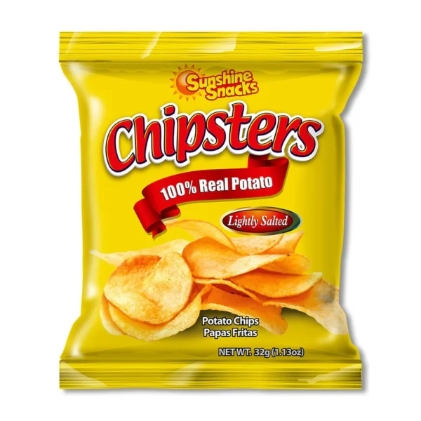 Sunshine Chipsters RegularPotato Chips 32g